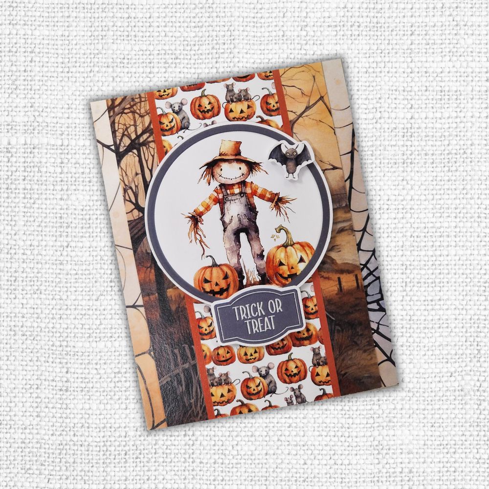 Spooky Halloween 6x8" Die Cuts & Sentiments 32874