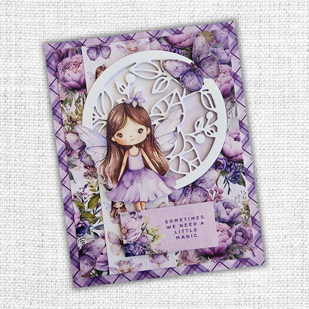 Lavender & Fairies Basics 6x6 Paper Collection 33522