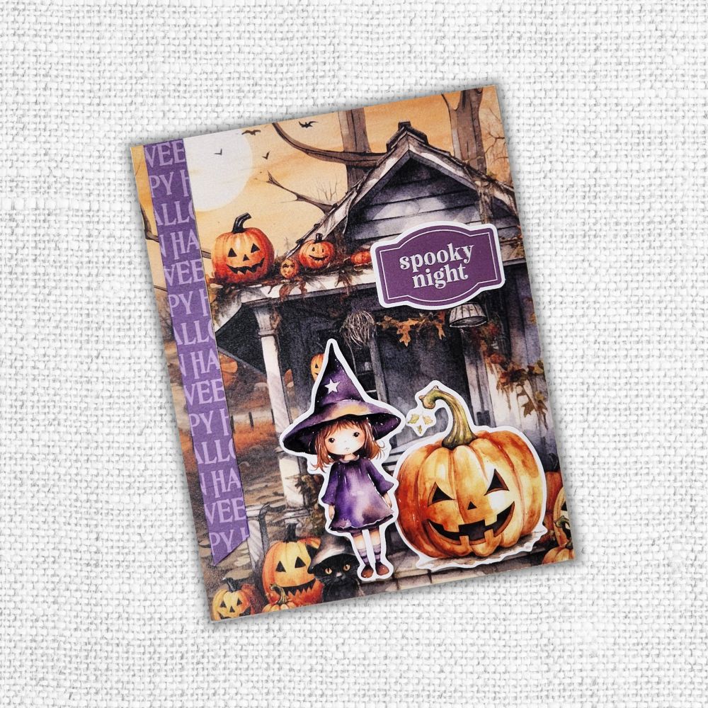 Spooky Halloween 6x8" Die Cuts & Sentiments 32874