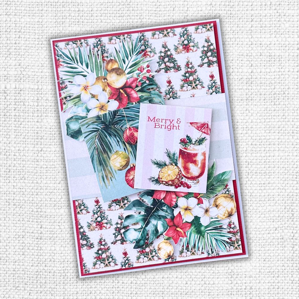 Tropical Christmas D 12x12 Paper (12pc Bulk Pack) 33126