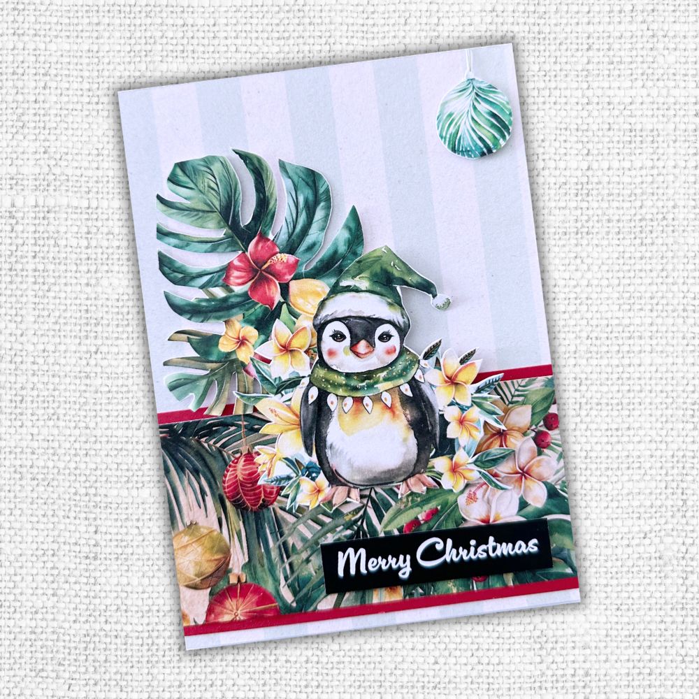 Tropical Christmas Papercuts Kit 33147