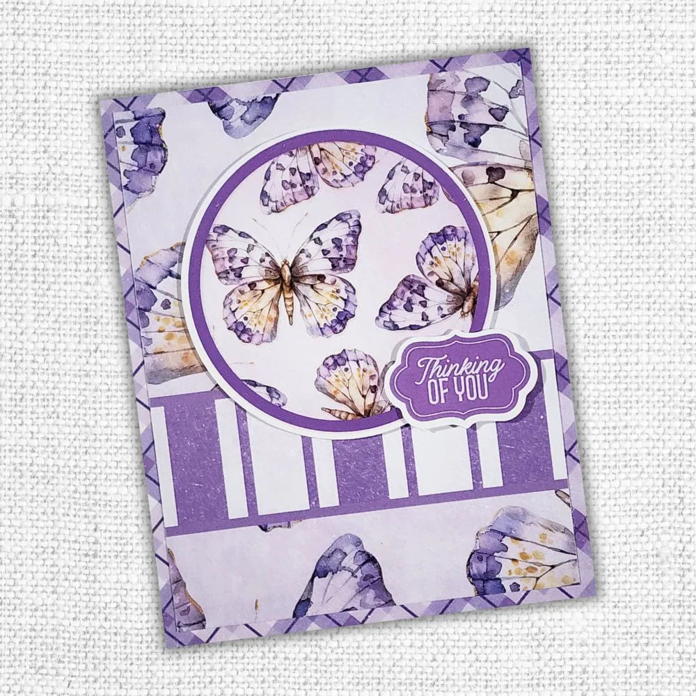 Lavender & Fairies 6x8" Quick Cards Collection 33534