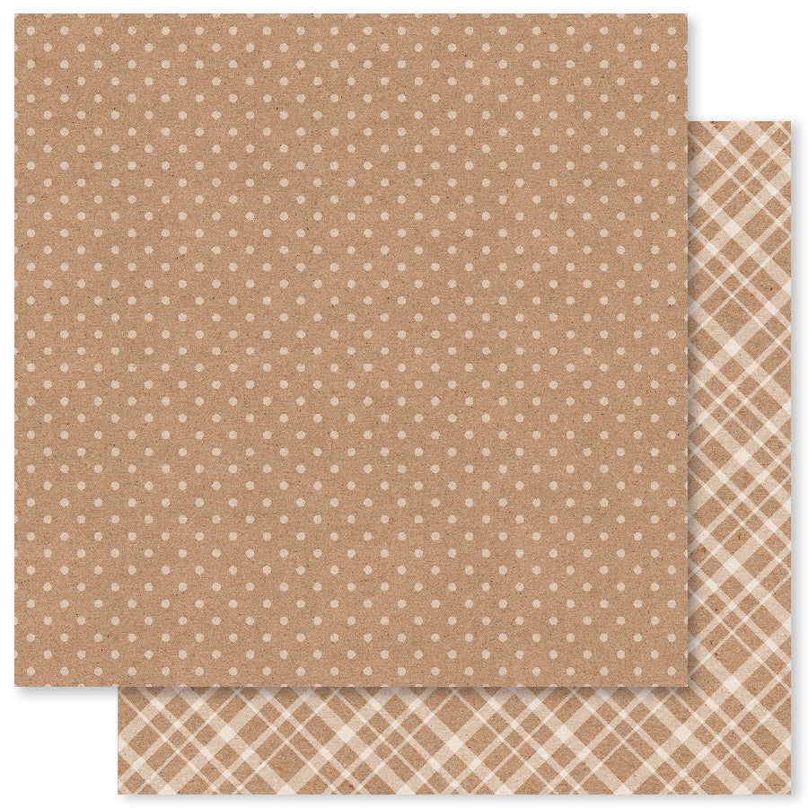 Charlie's Kraft Patterns 12x12 Paper Collection 33150