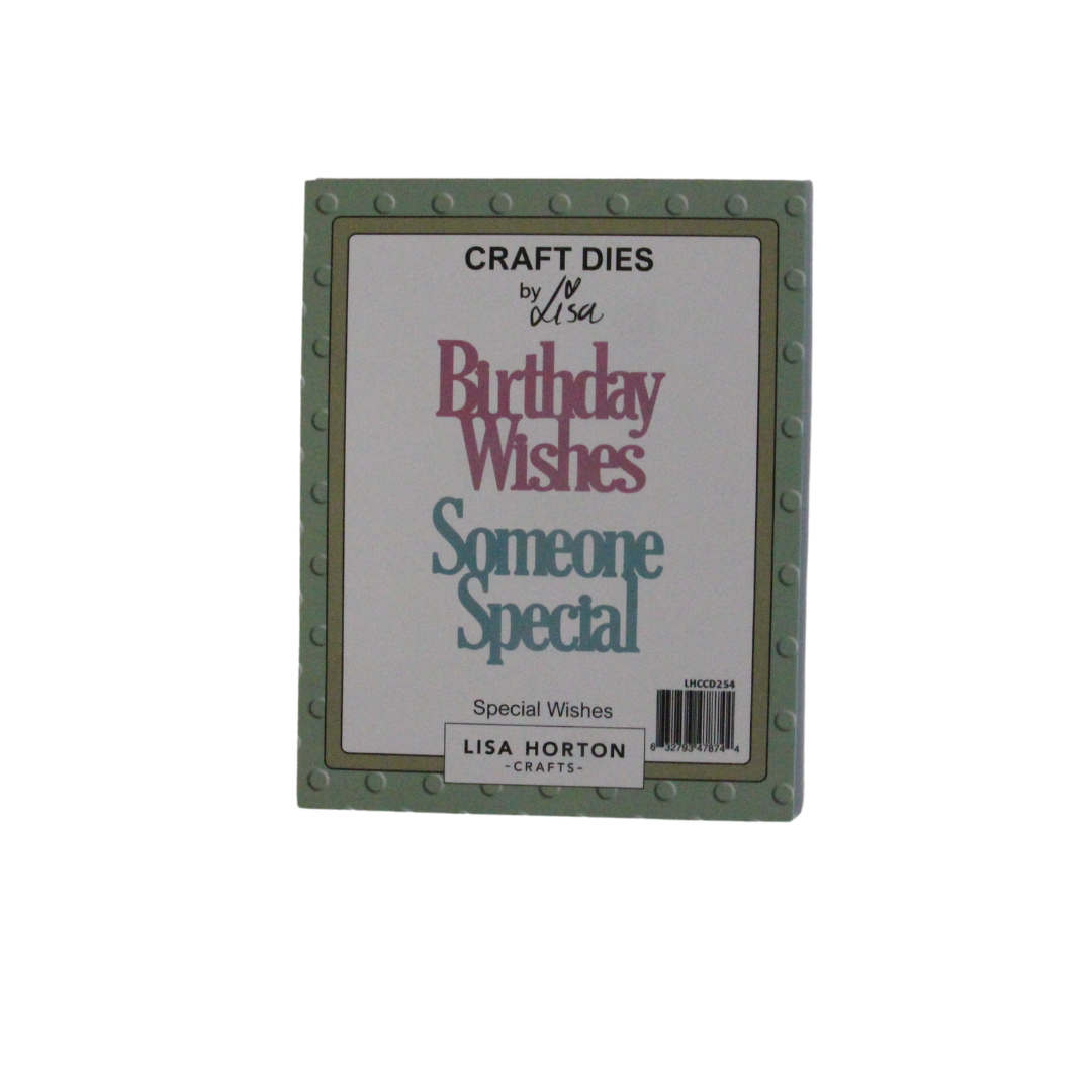 Lisa Horton Crafts -- Special Wishes