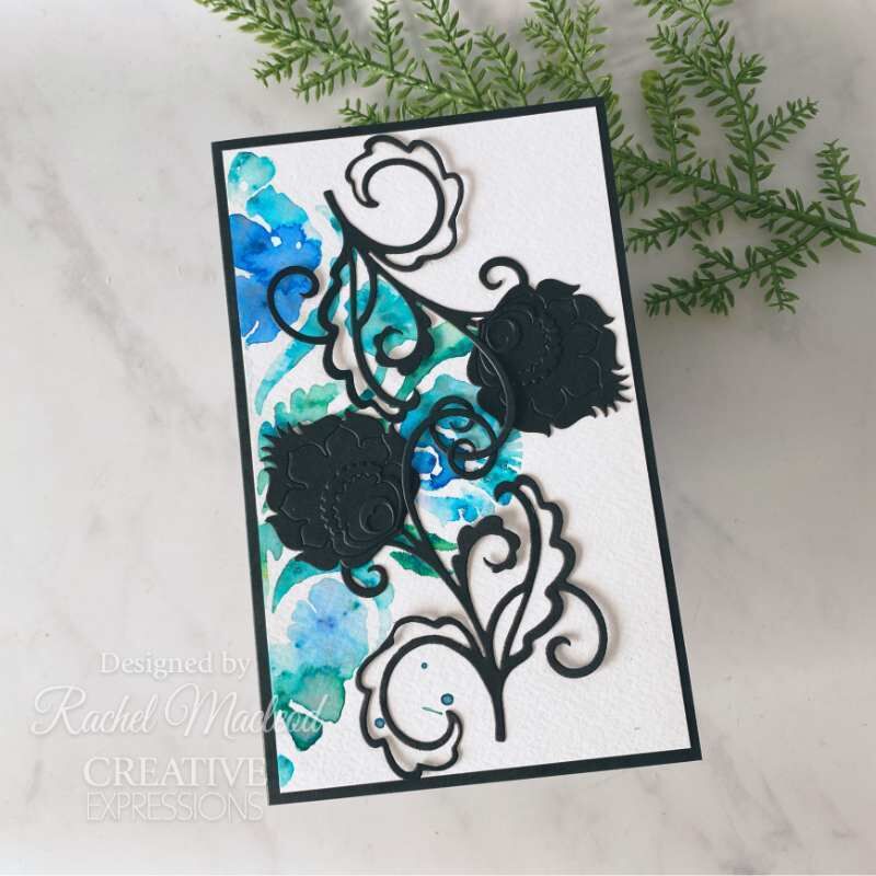 Creative Expressions Paper Cuts Folk Flowers Floral Flourish Craft Die