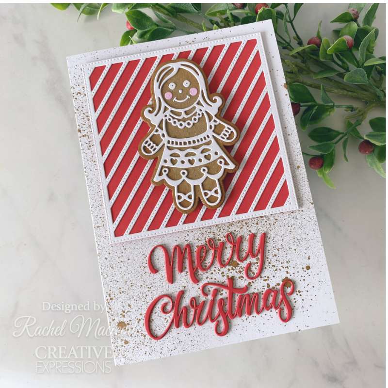 Creative Expressions Paper Cuts Festive Gingerbread Girl Craft Die