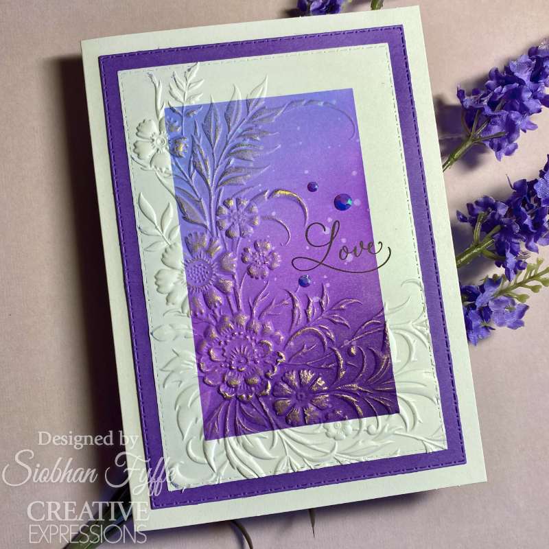 Creative Expressions Petal Cascade Sentiments 4 in x 6 in Clear Stamp Set