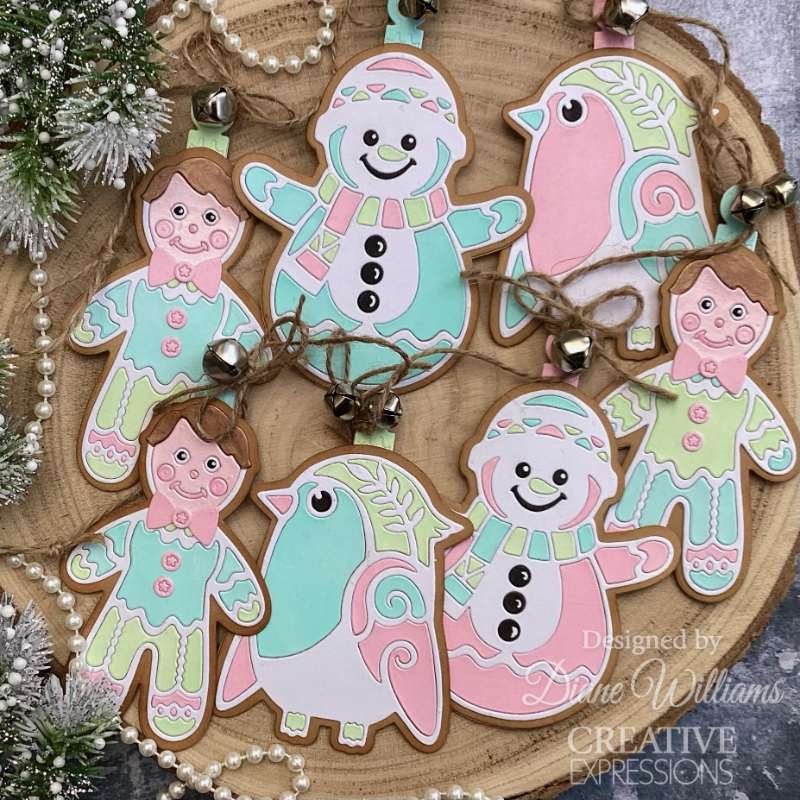 Creative Expressions Paper Cuts Festive Gingerbread Boy Craft Die