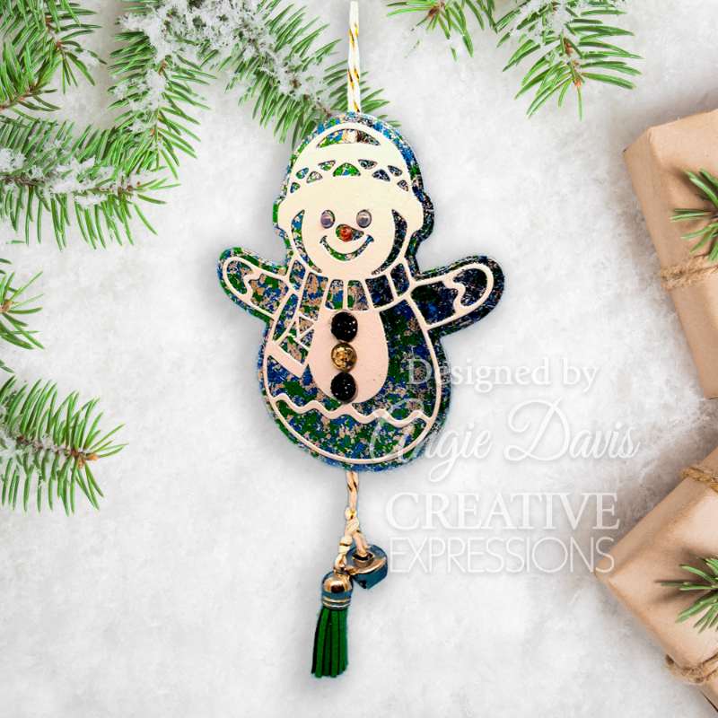 Creative Expressions Paper Cuts Festive Snowman Craft Die