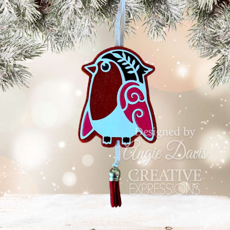 Creative Expressions Paper Cuts Festive Robin Craft Die