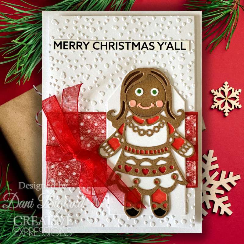 Creative Expressions Paper Cuts Festive Gingerbread Girl Craft Die