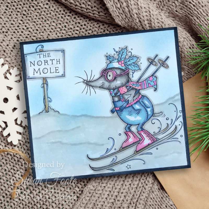 Pink Ink Designs The North Mole 6 in x 8 in Clear Stamp Set