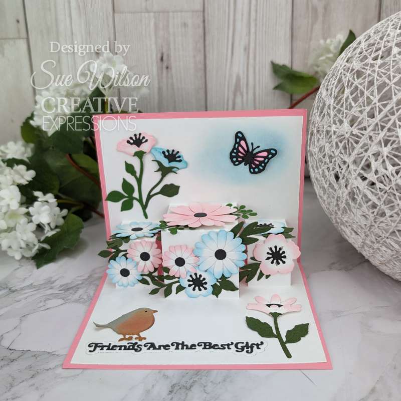 Creative Expressions Sue Wilson Pop Up 3D Card Maker Craft Die