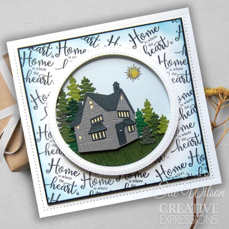 Creative Expressions Sue Wilson Miniature Village Corner Cottage Craft Die