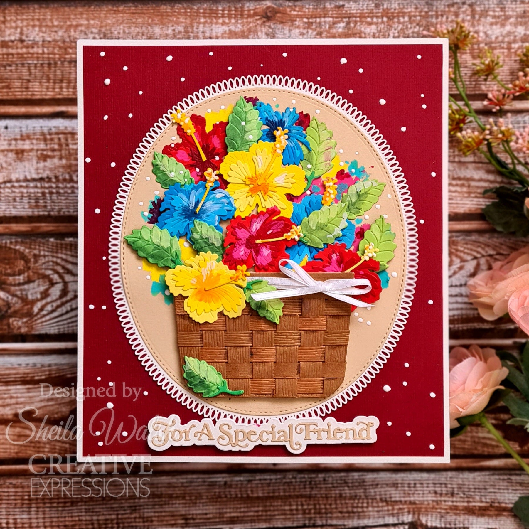 Creative Expressions Sue Wilson Mini Shadowed Sentiments For A Special Friend Craft Die