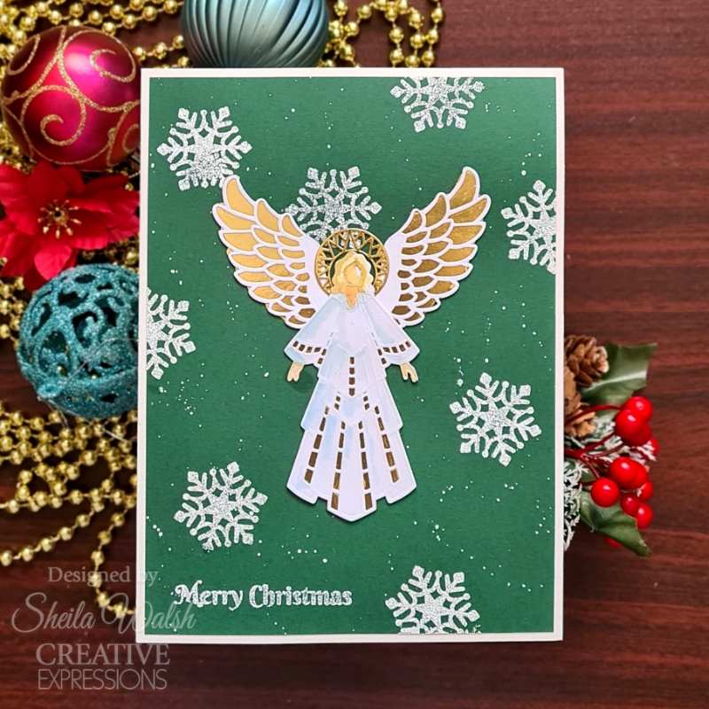 Creative Expressions Sue Wilson Festive Christmas Angel 2024