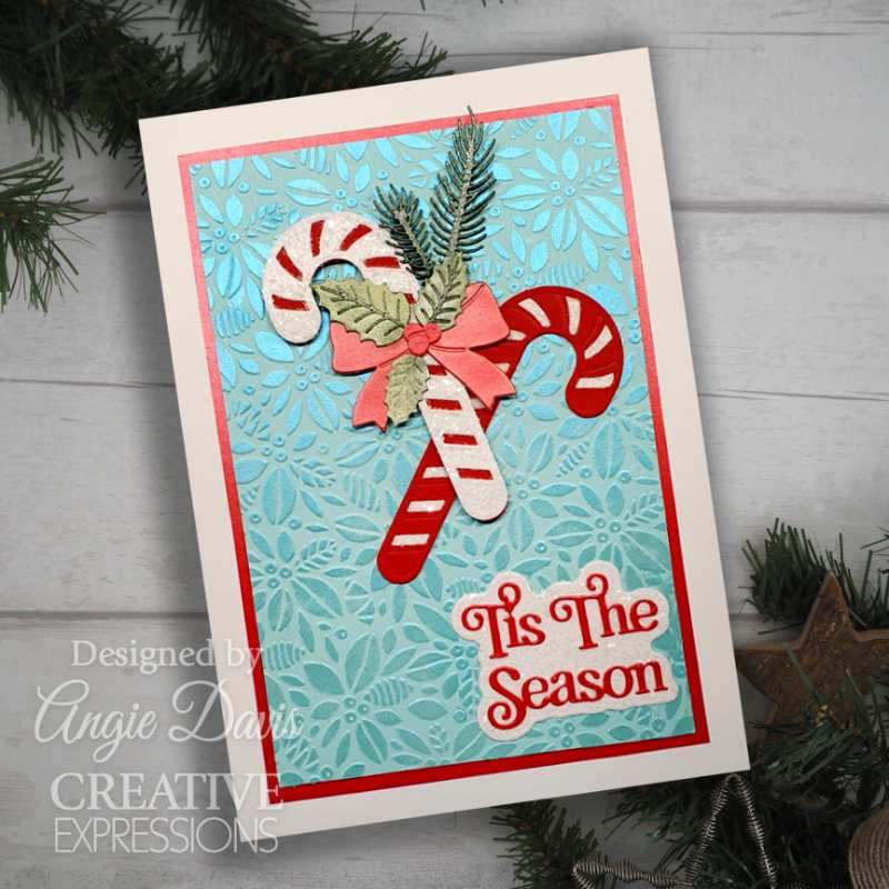 Creative Expressions Sue Wilson Festive Candy Canes Craft Die