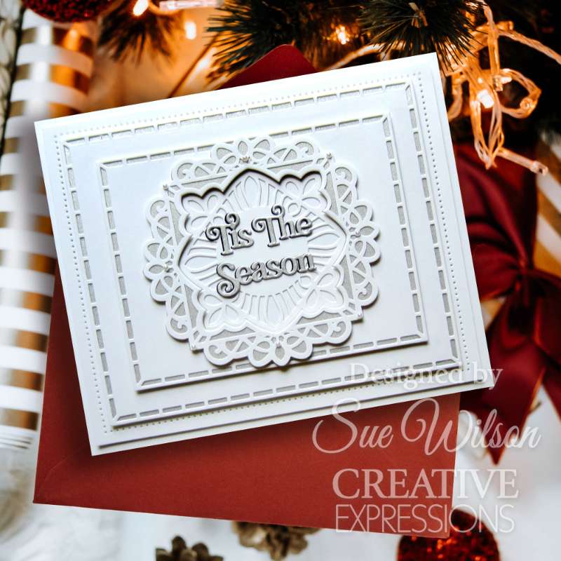 Creative Expressions Sue Wilson Festive Pinwheel Snowflake Craft Die