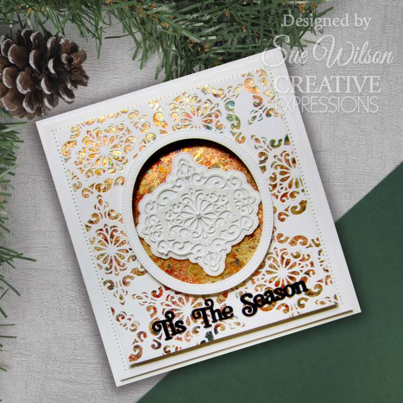 Creative Expressions Sue Wilson Festive Snowflake Sparkle Craft Die