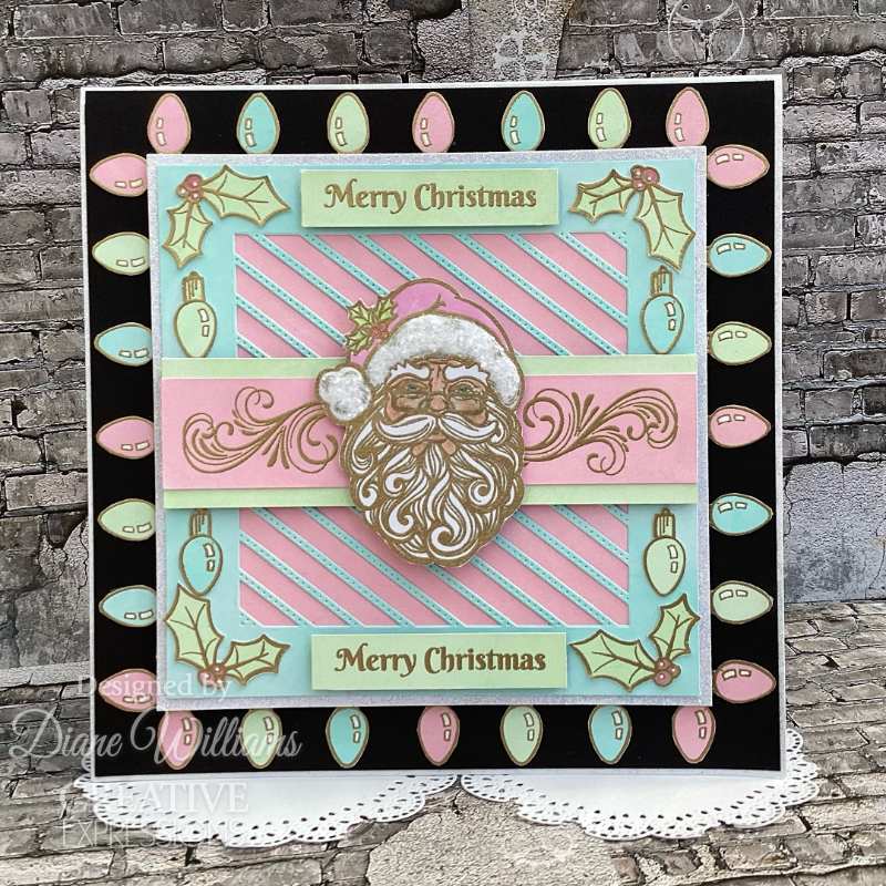 Creative Expressions Sue Wilson Festive Pierced Lattice Background Craft Die