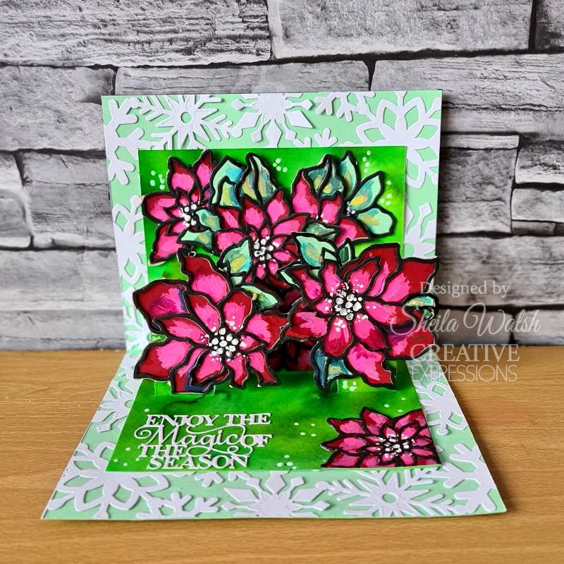 Creative Expressions Sue Wilson Pop Up 3D Card Maker B Craft Die