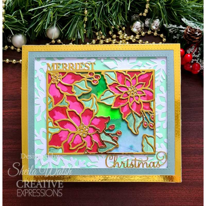 Creative Expressions Sue Wilson Festive Snowflake Floating Frame Craft Die