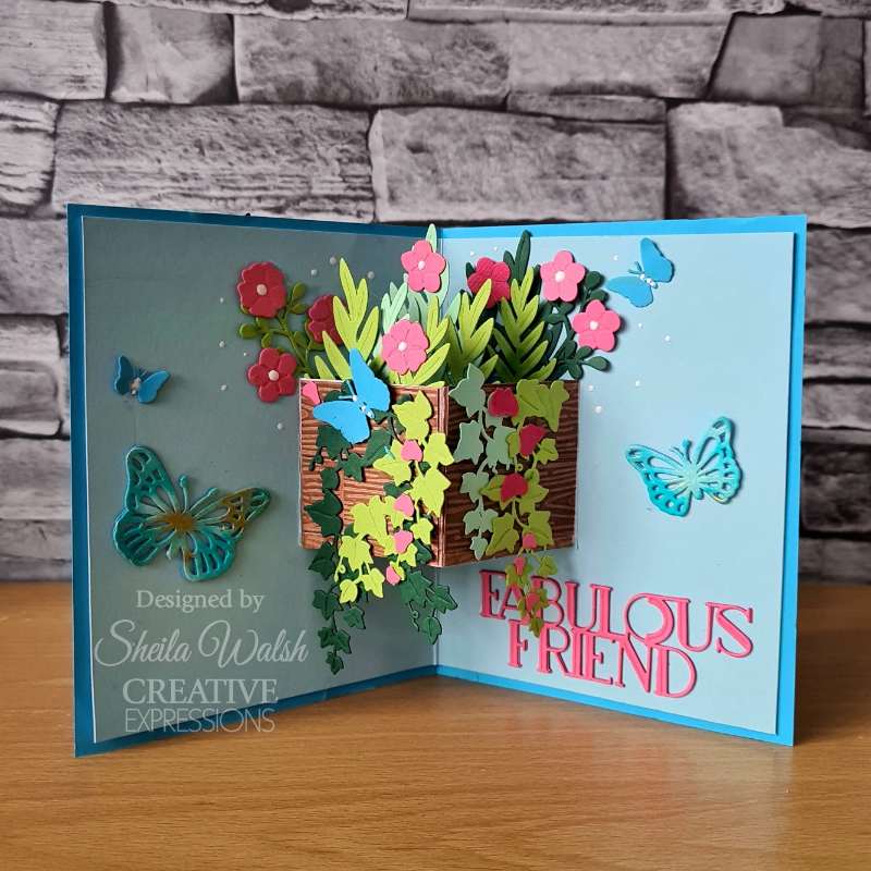 Creative Expressions Sue Wilson Pop Up 3D Card Maker Craft Die