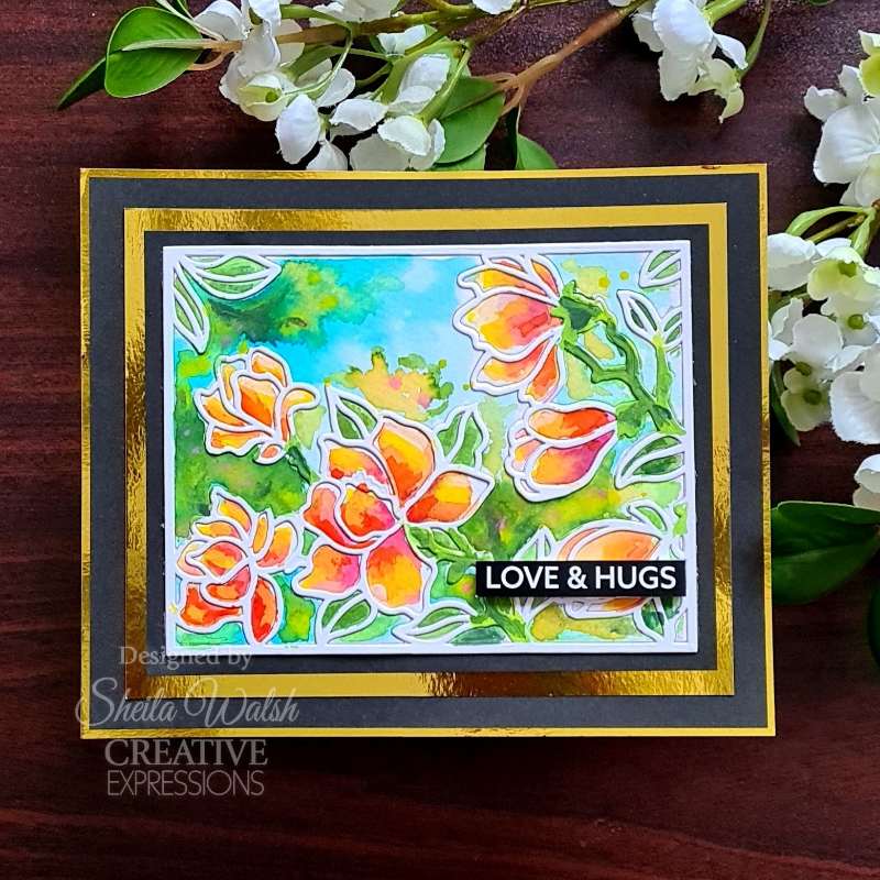 Creative Expressions Sue Wilson Frames & Tags Magnolia Cover Plate Craft Die