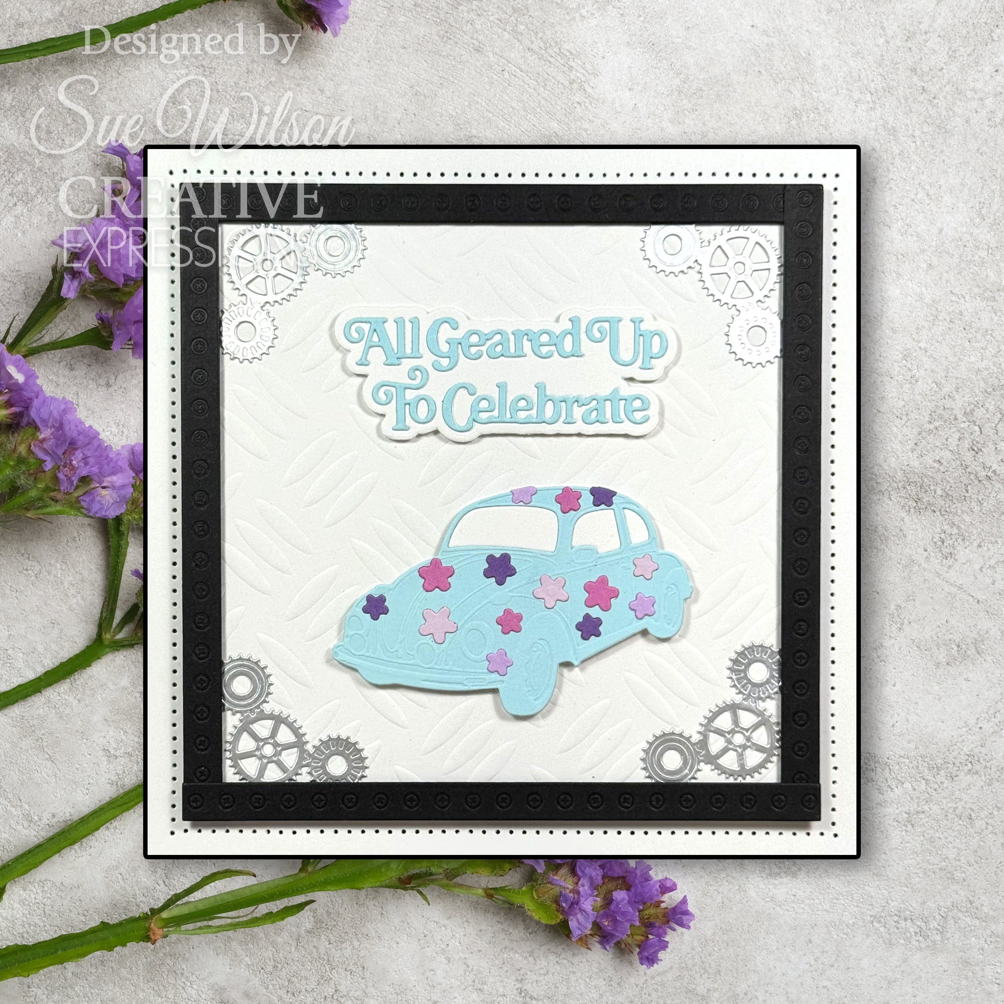 Creative Expressions Sue Wilson Dream Car Collection Assorted Tool Borders Craft Die