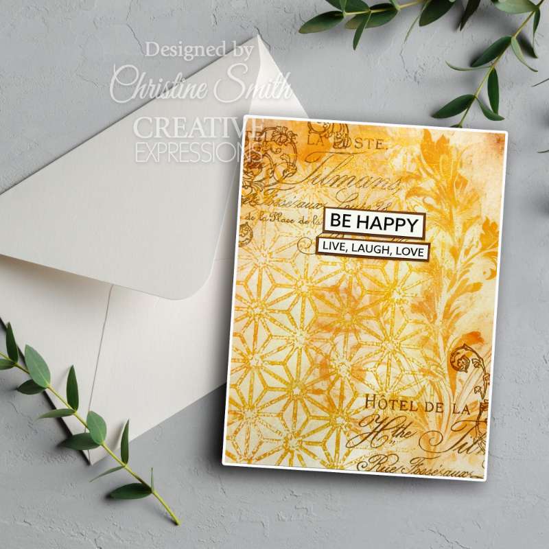 Creative Expressions Taylor Made Journals Hotel de la Poste 6 in x 8 in Clear Stamp Set