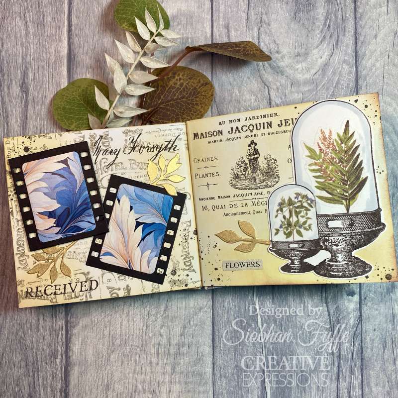 Creative Expressions Taylor Made Journals Ads 2 6 in x 8 in Clear Stamp Set