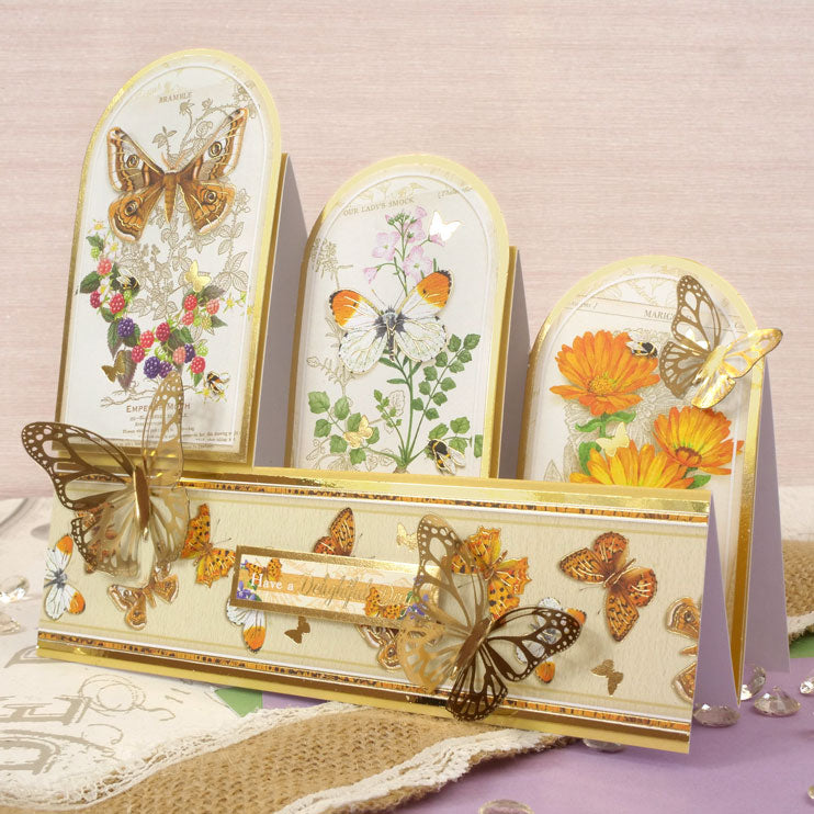 Deluxe Craft Pads - Butterfly Botanica