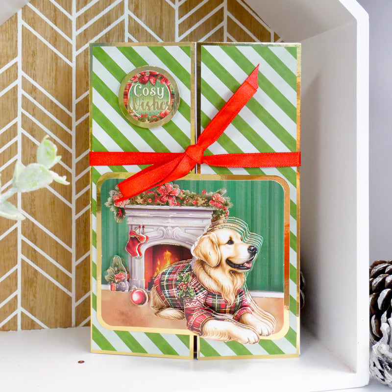 Christmas Dog Tales Decoupage Topper Collection