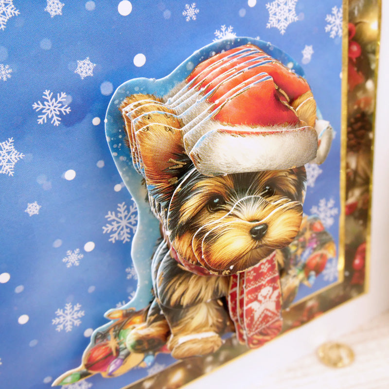 Yorkshire Terrier & French Bulldog Decoupage Topper Sheet