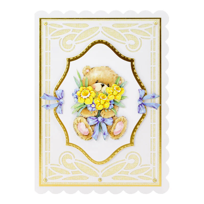 Die Cut Decoupage – Cute & Cuddly Bears (pack of 3)