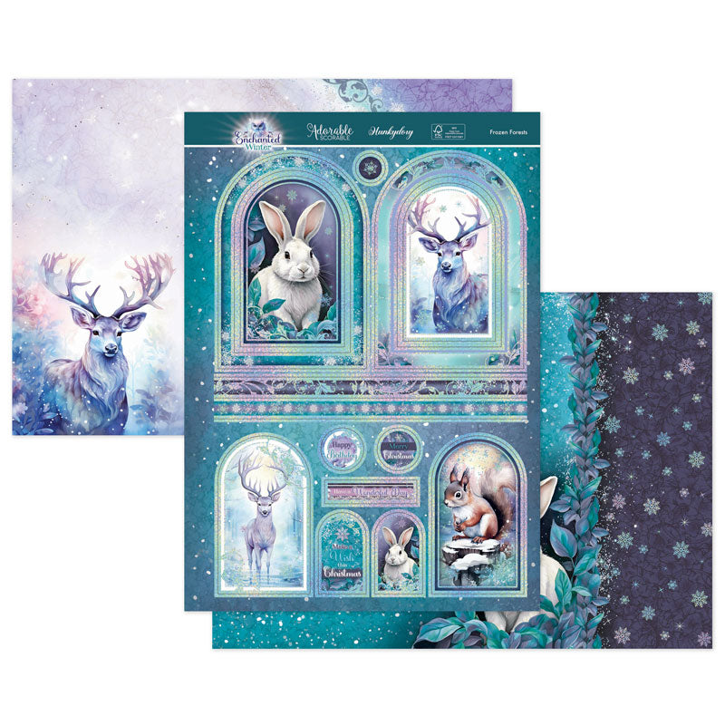 Frozen Forests Luxury Topper Set