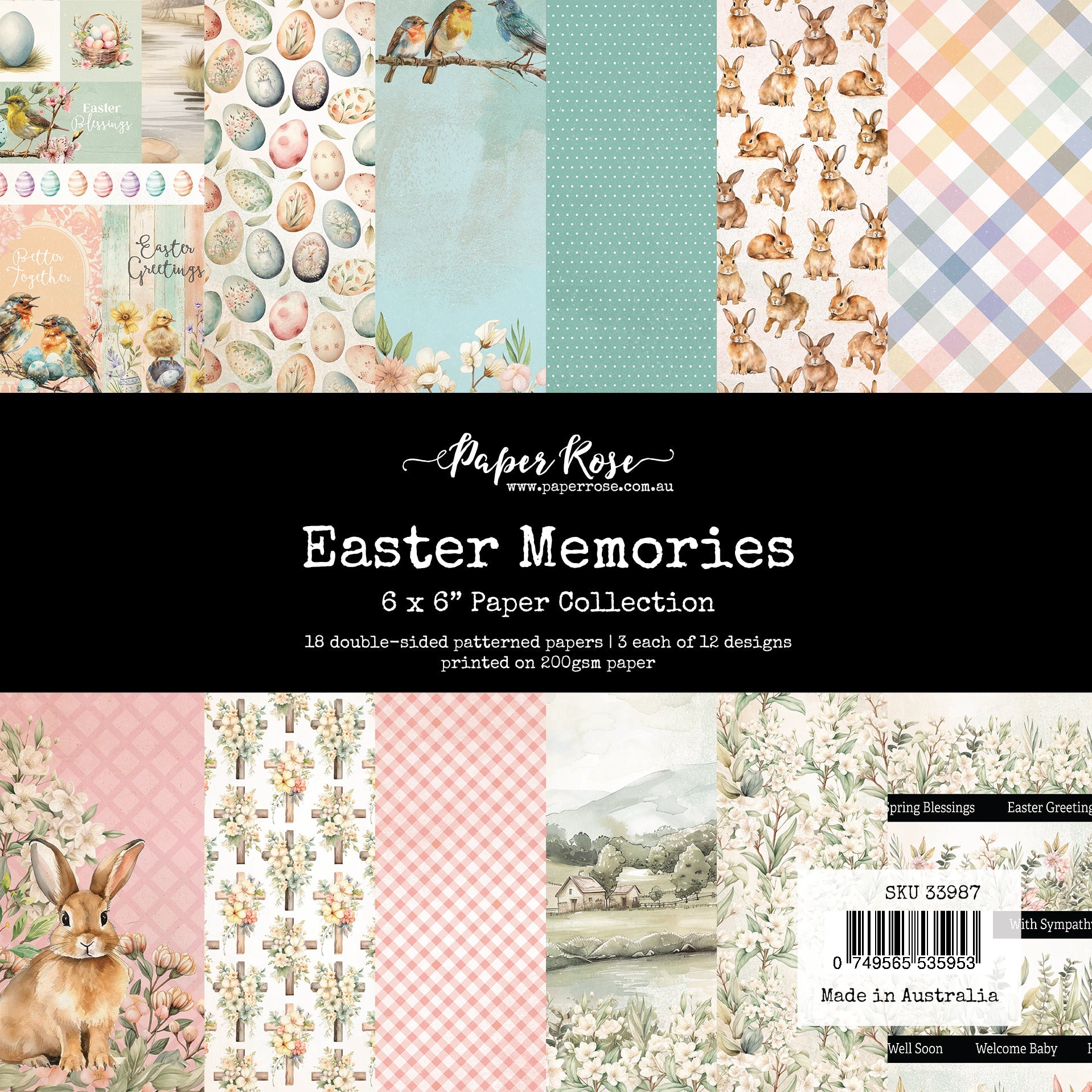 Easter Memories 6x6 Paper Collection 33987