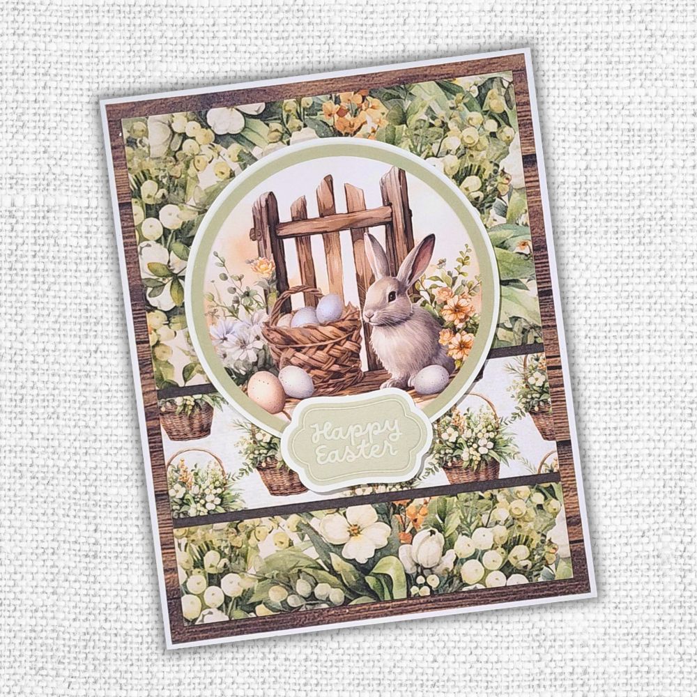 Easter Village Quick Cards Die Cut 34074