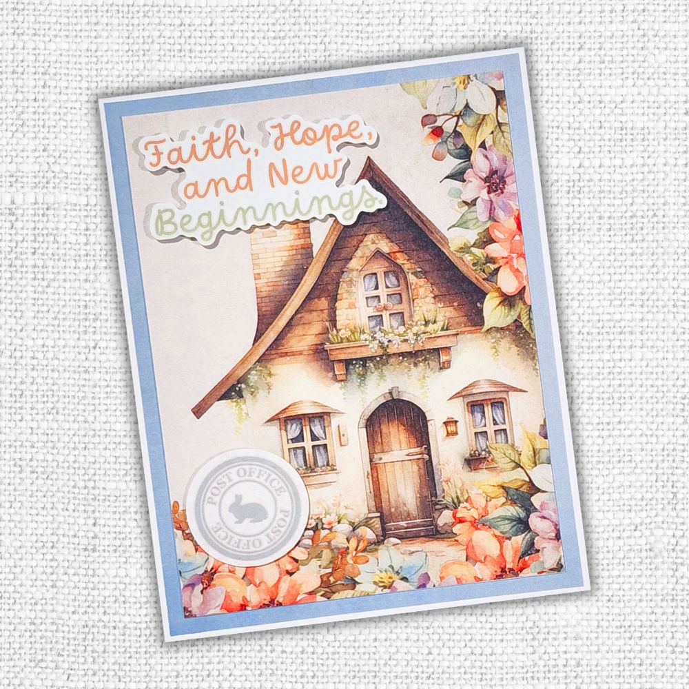 Easter Village Quick Cards Die Cut 34074