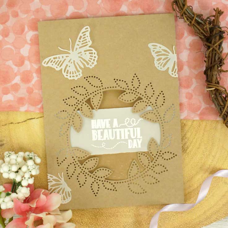 For the Love of Stamps - Bees & Butterflies Sentiments