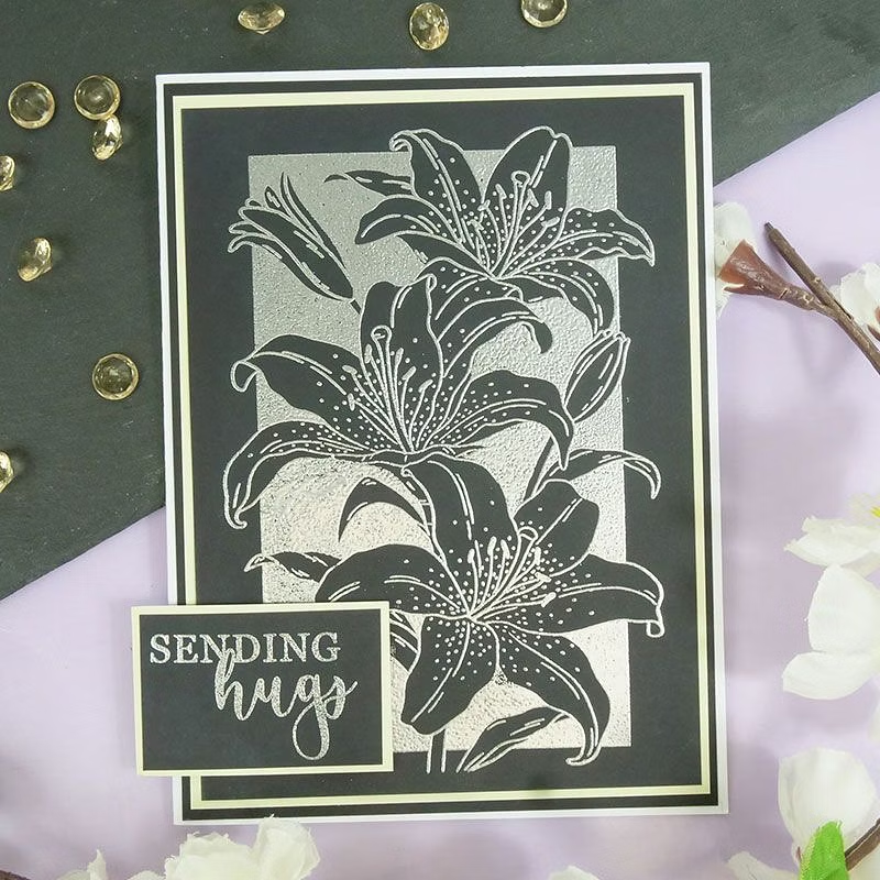 For the Love of Stamps - Luscious Lilies