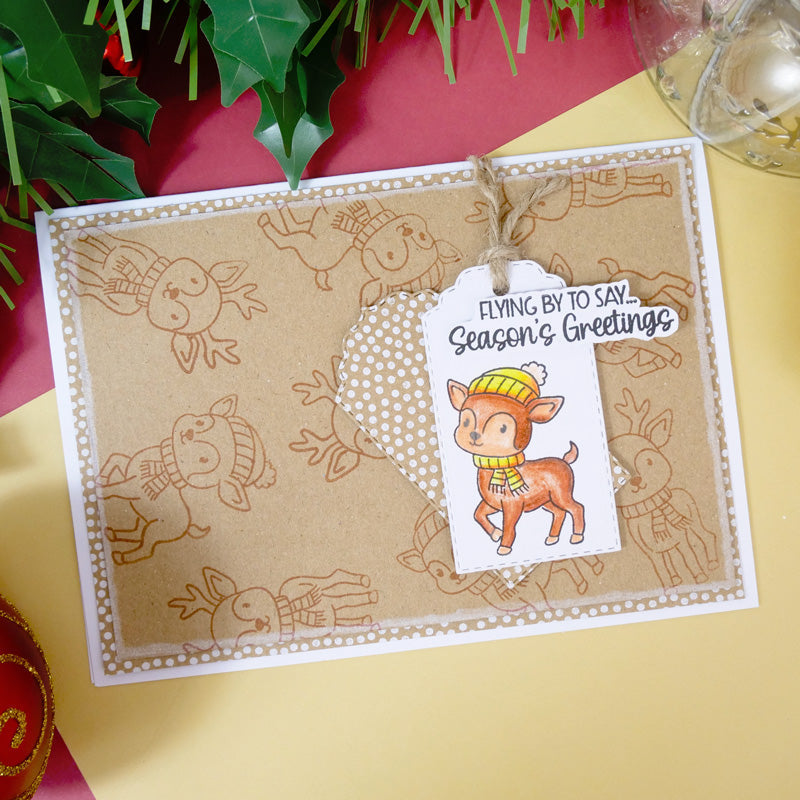 For the Love of Stamps - Magical Reindeer