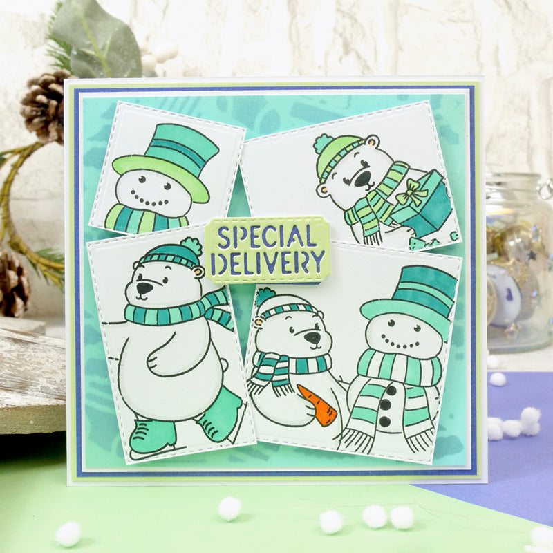 For the Love of Stamps - Polar Bear Pals