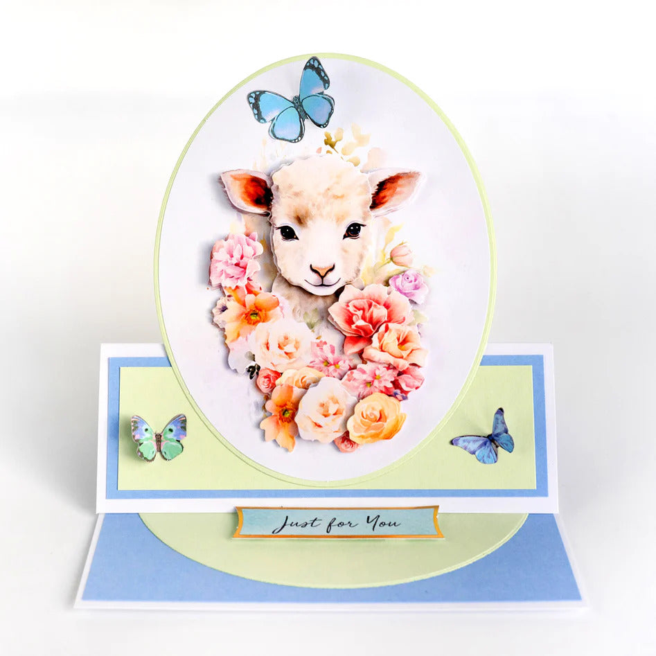 Die Cut Decoupage – Little Lambs (pack of 3)