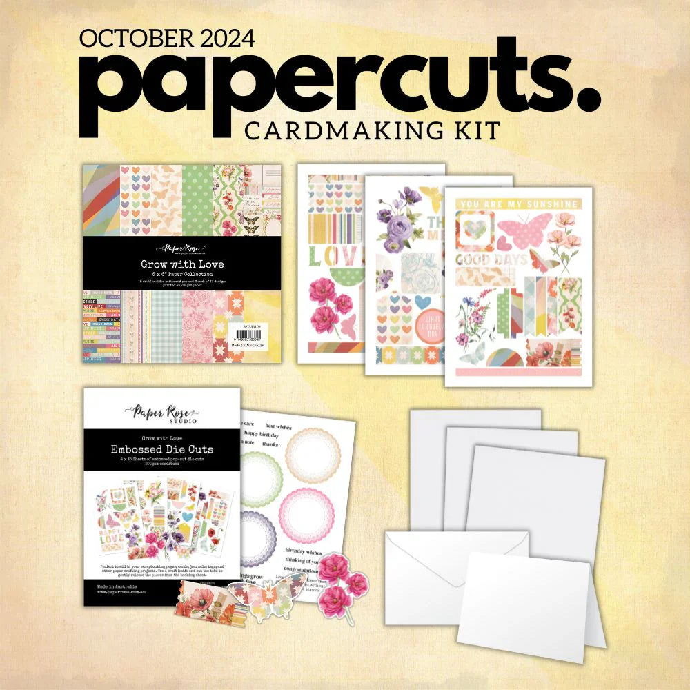 Papercuts Cardmaking Kit - October 2024