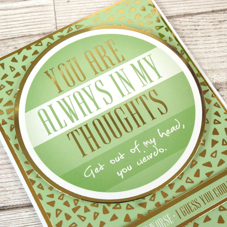 Hunkydory Humour Luxury Card Toppers Kit