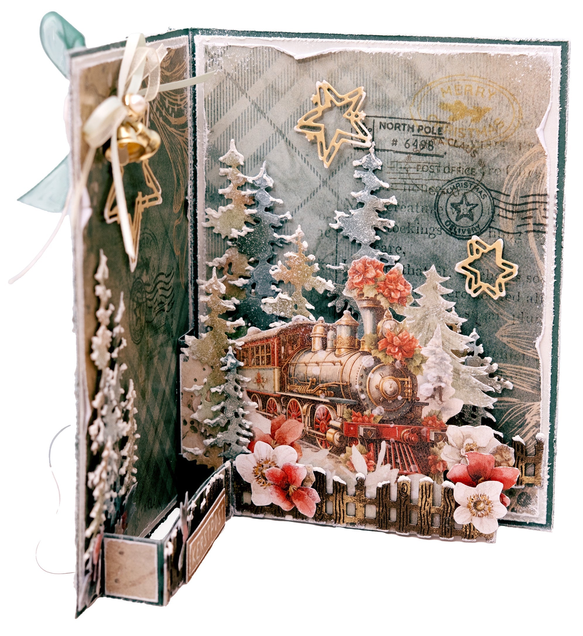 JMA Cutting Die Borders & Stars Festive Nostalgia 6 PC