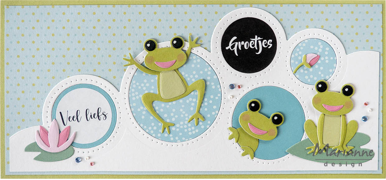 Marianne Design Creatables Die -Layout Circles By Marleen