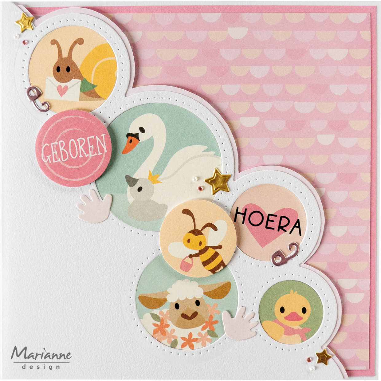 Marianne Design Creatables Die -Layout Circles By Marleen