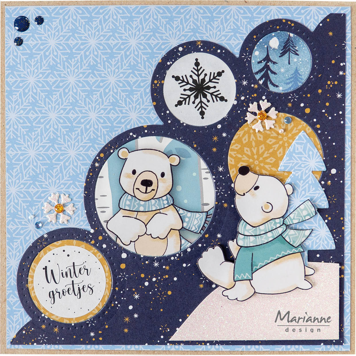 Marianne Design Creatables Die -Layout Circles By Marleen